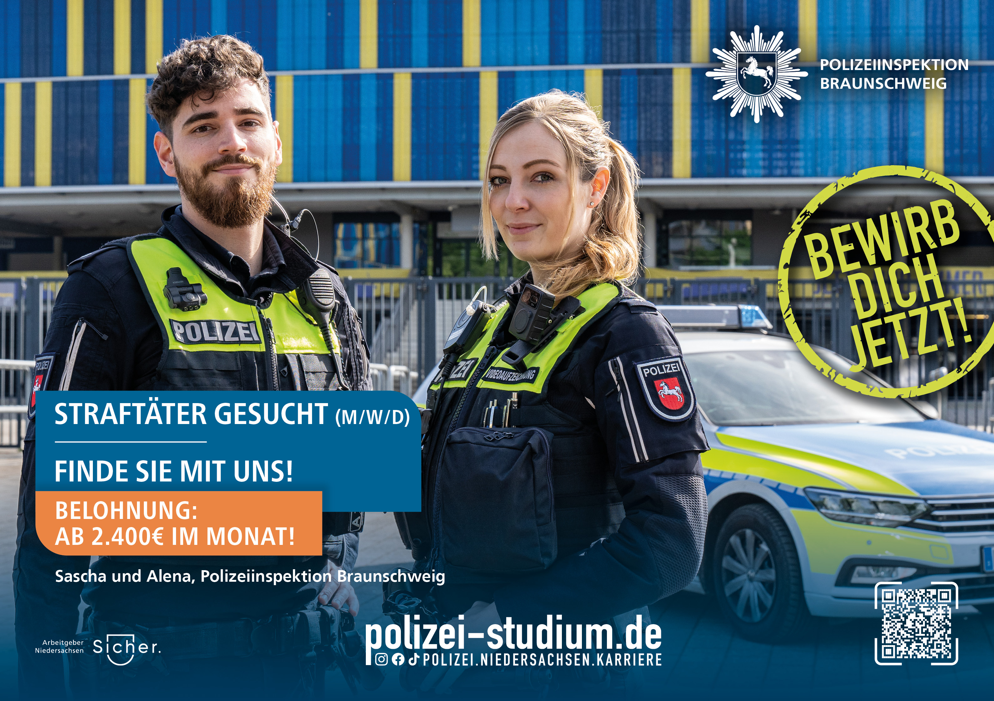 Titelbild - Praktikum im Bereich Polizeivollzugsdienst (m/w/d)