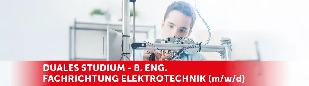 Titelbild - Duales Studium -  B. ENG. - Fachrichtung  Elektrotechnik (m/w/d)