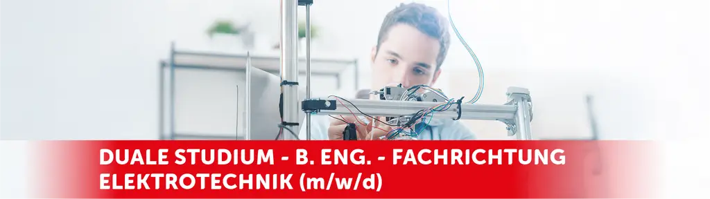 Titelbild - Duale Studium -  B. ENG. - Fachrichtung  Elektrotechnik (m/w/d)