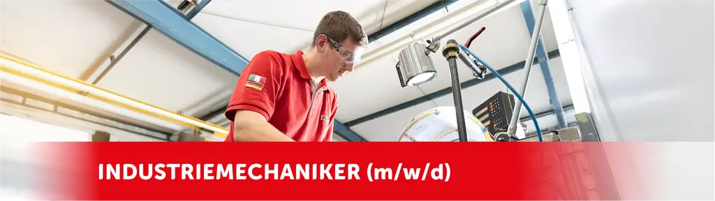 Titelbild - Ausbildung zum Industriemechaniker (m/w/d)