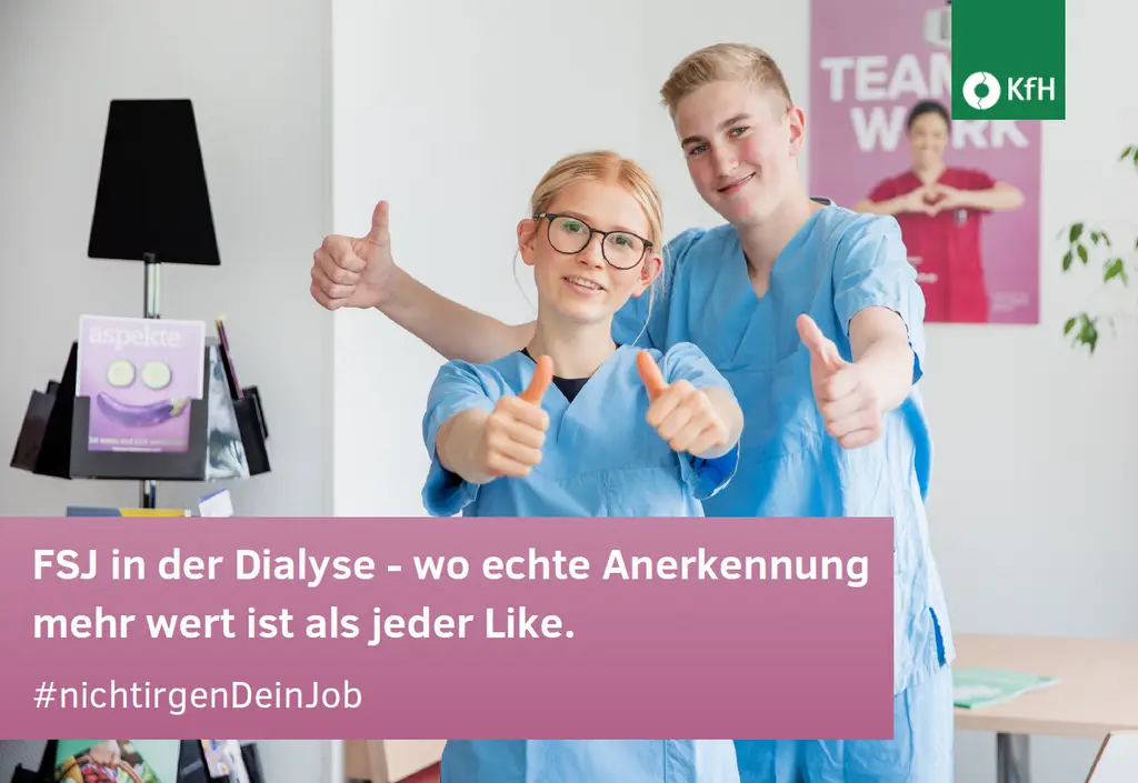 Titelbild - Freiwilliges Soziales Jahr in der Dialyse FSJ/BFD (m/w/d)