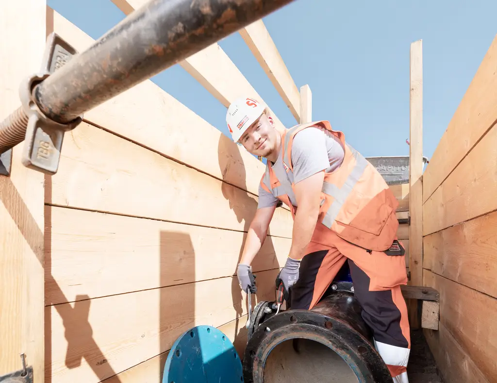 Titelbild - Ausbildung zum:zur Kanalbauer:in für Infrastrukturtechnik (m/w/d)
