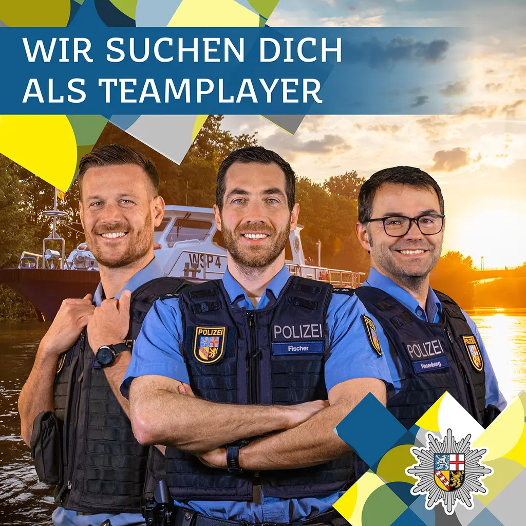 Titelbild - Kommissaranwärter/-innen für den gehobenen Polizeivollzugsdienst (m/w/d)