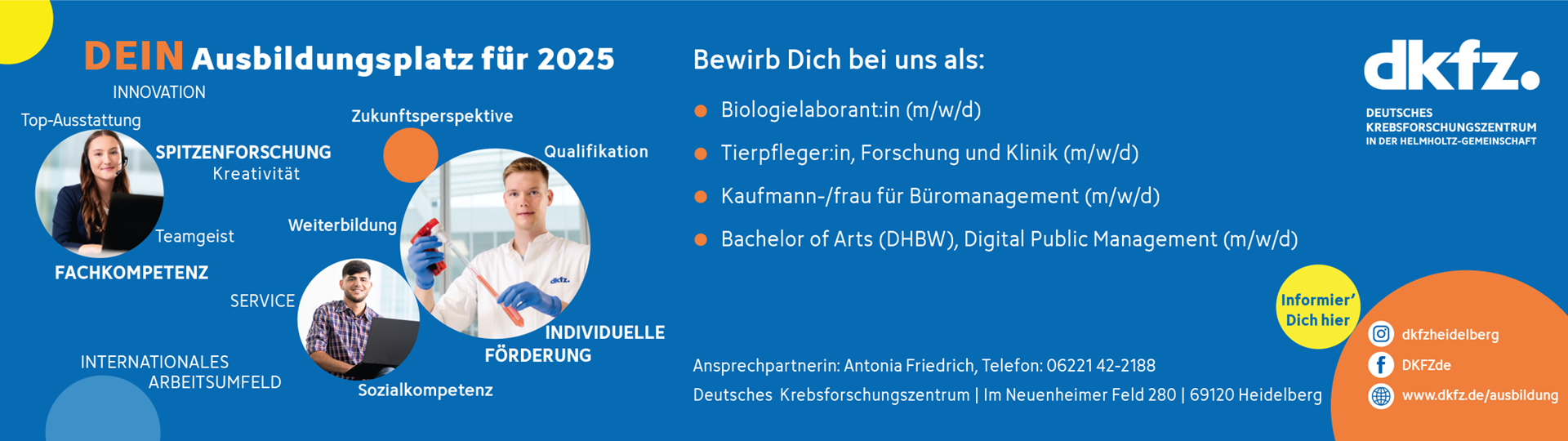 Titelbild - Ausbildung Kaufleute für Büromanagement (m/w/d) 2025