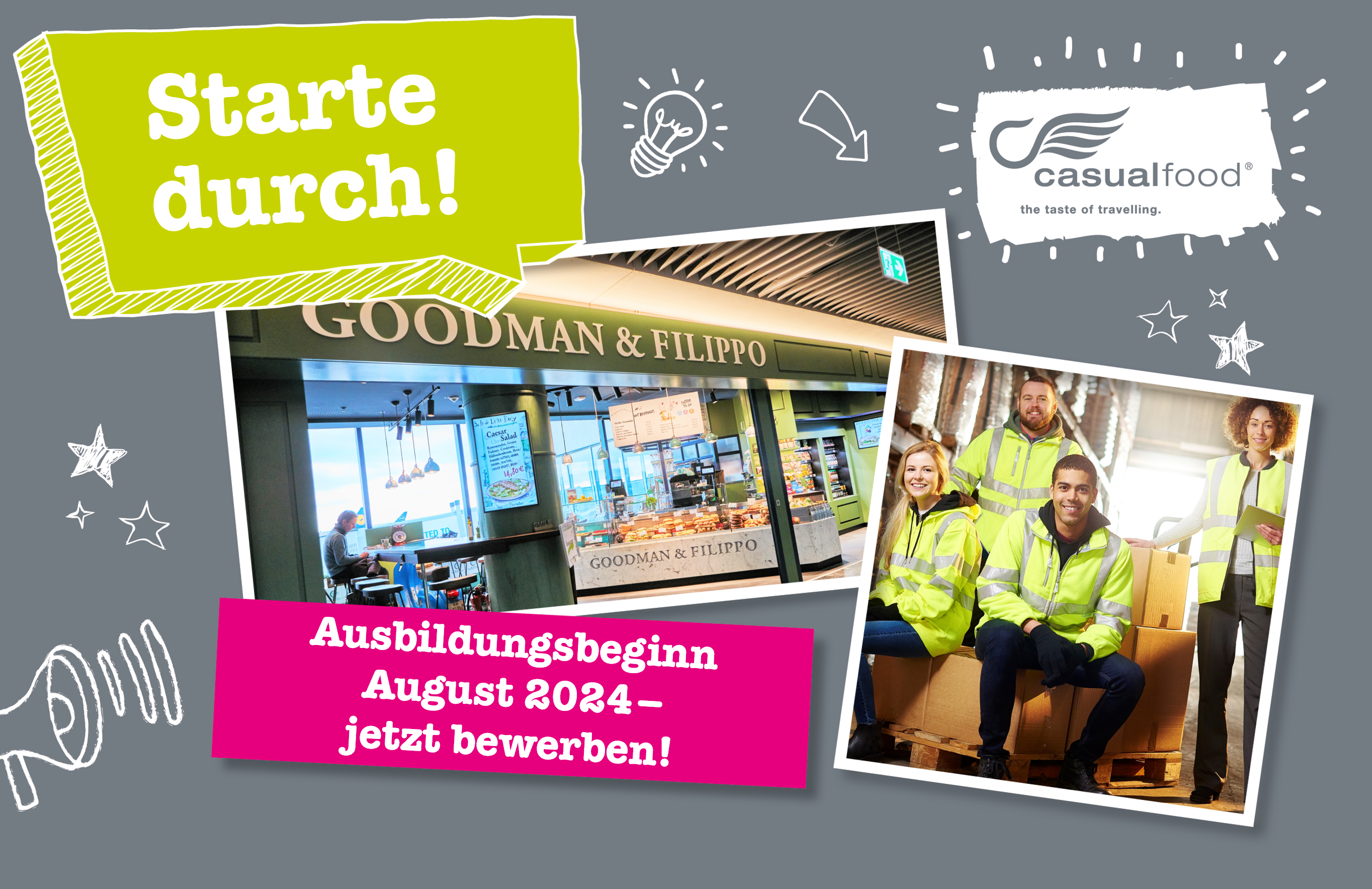 Titelbild - Ausbildung zur Fachkraft für Lagerlogistik (m/w/d) am Frankfurter Flughafen