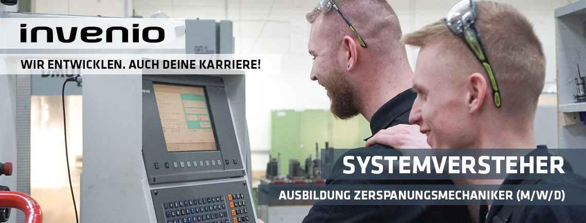 Titelbild - Ausbildung zum Zerspanungsmechaniker (m/w/d)