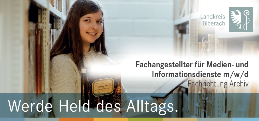 Titelbild - Ausbildung zum Fachangestellten für Medien- und Informationsdienste m/w/d Fachrichtung Archiv