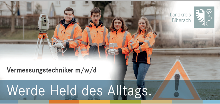 Titelbild - Ausbildung zum Vermessungstechniker m/w/d