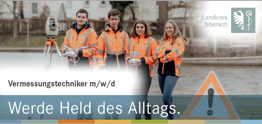 Titelbild - Ausbildung zum Vermessungstechniker m/w/d
