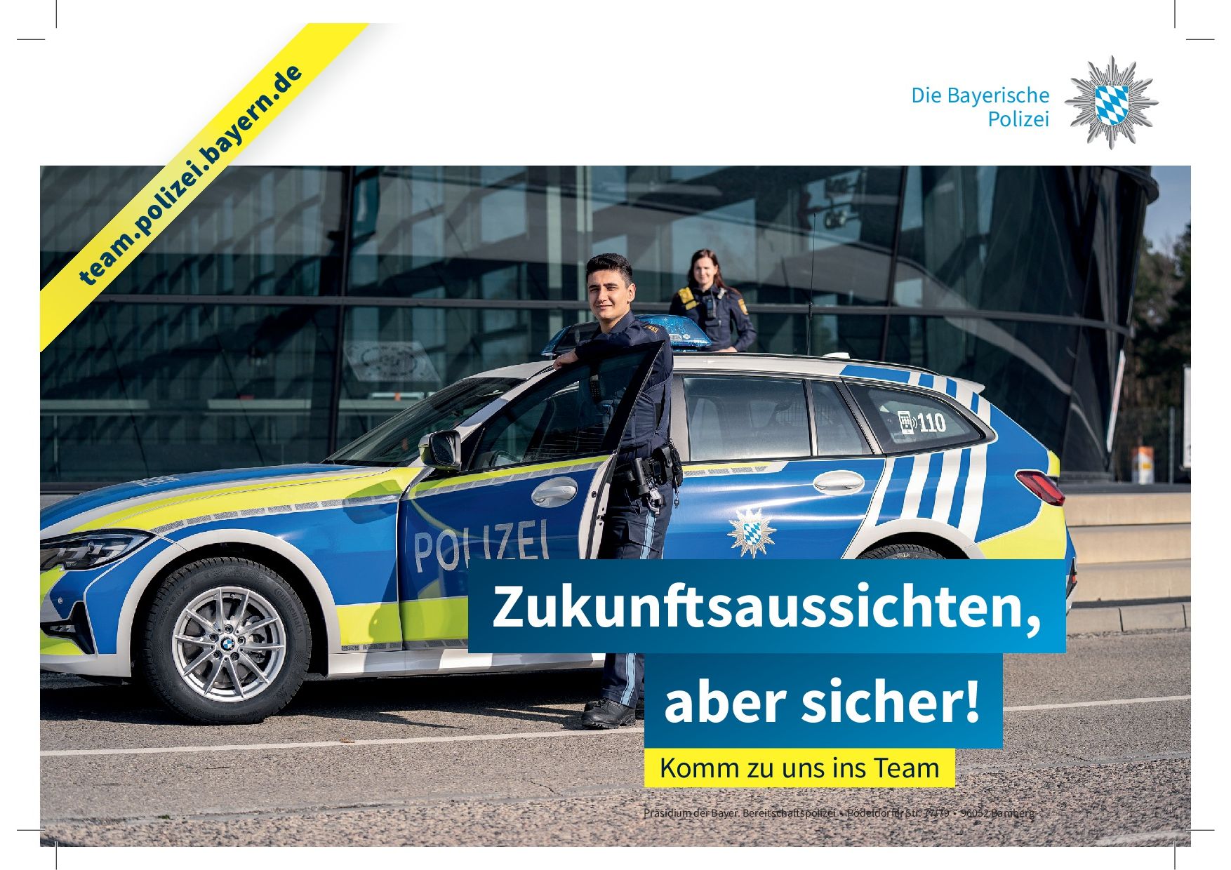 Titelbild - Studium Polizeivollzugsdienst (m/w/d)